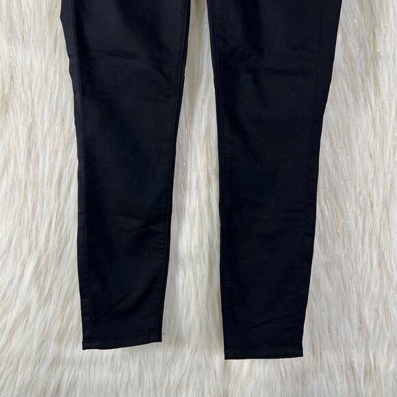 J Brand Super Skinny Skinny Pitch Low Rise Leggings Jeggings Jeans Black Stretch - Picture 3 of 11
